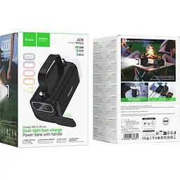 Зовнішній акумулятор Hoco J174 Unimpeded 40000mAh 22.5W Black (6942007680851) [174710] - мініатюра 7