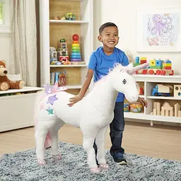 Великий плюшевий єдиноріг Melissa&Doug Джамбо (MD18801) - мініатюра 7