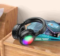 Бездротові навушники Bluetooth Hoco W48 Focus (Чорні) - мініатюра 3