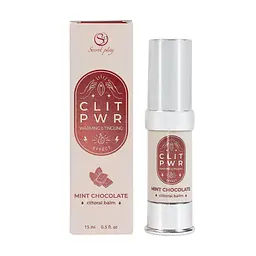 Бальзам для клітора з вібрацією - Secret Play Clit Pwr Mint Chocolate, 15 мл