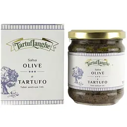 Соус Tartuflanghe Salsa Olive e Tartufo з трюфелем 180 г - мініатюра 2