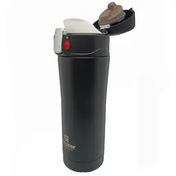 Термочашка Krauzer 500 мл чорна (86-500Matte Black) - мініатюра 2