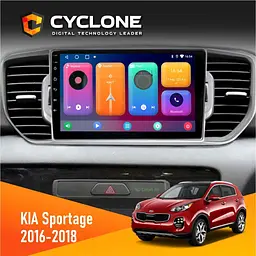 Штатна магнітола Kia Sportage 4 (QL) 2016-2018 CAN Cyclone C9-001 2x32 CPL Cyclone (НФ-00002432)