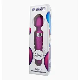 Міні-вібромасажер Alive Be Wanded Purple - мініатюра 2