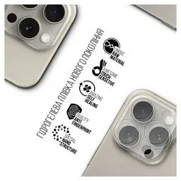 Плівка захисна Armorstandart for Camera Apple iPhone 15 Pro 6 pcs (ARM72556) - мініатюра 2