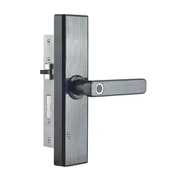 Замок біометричний автономний Trinix TRL-5108BTF Black Right з Bluetooth, зчитувачем відбитків пальців і карт Mifare (65-00029) - мініатюра 2