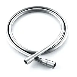 Шланг для душу Koer KB-0804-125-01 125 см силіконовий chrome KR5667, Хром