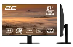 Монітор 2E 27" F2725B D-Sub HDMI IPS 100Hz teh0014171 - мініатюра 2