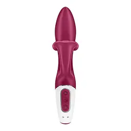 Вібратор-кролик Satisfyer Embrace Me 20.5 см бордовий - мініатюра 6