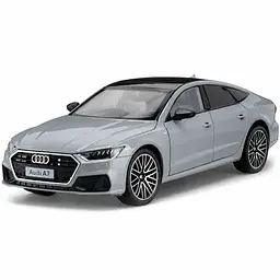 Колекційна металева модель автомобіля АвтоЕксперт Audi A7 з інерцією, світлом та звуком 1:24  - мініатюра 6
