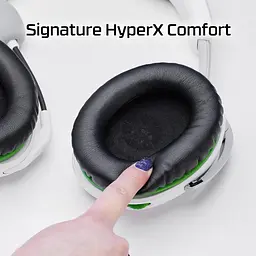 Гарнітура HyperX Cloud Stinger 2 Xbox mini-jack біло-зелений (75X28AA) - мініатюра 3