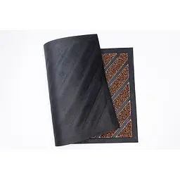Килимок Yiwu HP-47-4BR протиковзний з рельєфним малюнком 75×45 см коричневий - мініатюра 2