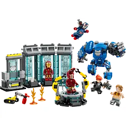 Конструктор LEGO Marvel Super Heroes Лабораторія Залізної Людини зал обладунків 384 деталі (76315) - мініатюра 2
