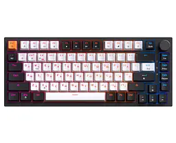 Механічна ігрова клавіатура GamePro MK-160 Red Switch Hot-Swap RGB Black-White