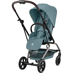 Візок Cybex Eezy S Twist+ 2 TPE Stormy Blue з бампером (526000851) - мініатюра 2