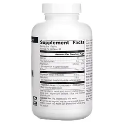 Малат Магнію Magnesium Malate 1250мг - 180 таб - мініатюра 2