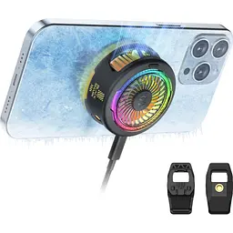 Кулер для смартфона Black Shark FunCooler 5 Magnetic Edition Black (BHR08BKCN) [174966] - мініатюра 2