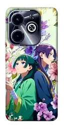 TPU чохол Demsky Whispering bloom для Infinix Hot 40i