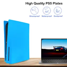 Панель корпуси для консолей Sony PlayStation 5 Blue - мініатюра 2