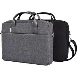 Сумка для ноутбука Wiwu Minimalist Pro Laptop Bag 14" Grey [91648] - мініатюра 9