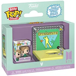 Набір ігрових фігурок Funko Bitty POP! Stages BTS Ві Dynamite (86741) - мініатюра 3