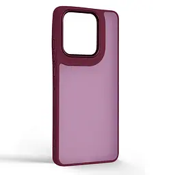 Противоударный чехол для Motorola G86 Power 5G/G86 5G, Frame, бордовый, панель-накладка, термополиуретан TPU + поликарбонат PC, защита всего корпуса, защита кнопок и камеры, устойчив к деформациям, ArmorStandart (ARM87564) - мініатюра 2