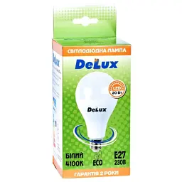 Лампочка Delux BL 80 20 Вт 4100K (90020553) - мініатюра 2