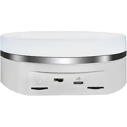 Поворотний стіл Puluz TBD0605319401 RGB 16 см White [168746]