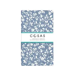 Наволочка Cosas Flowers CS1 50х70 см блакитна (FlowersWhiteBlue_50) - мініатюра 3