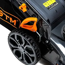 Газонокосарка акумуляторна самохідна GTM BLM48H-SP (48 см, 30-80 мм, 70 л, BL, 18+18 В, без акумуляторів та зарядного пристрою) - мініатюра 7