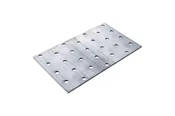 Пластина меблева стяжка перфорована Apro 80 x 140 x 2 мм (в упаковці 20 шт.) - мініатюра 2