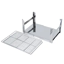 Гриль вугільний Bo-Camp Compact Delux Silver (8108360) - мініатюра 5