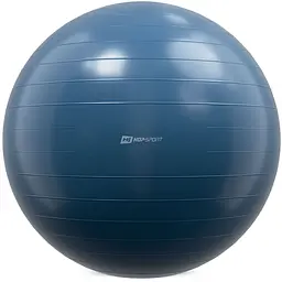 Фітбол Hop-Sport 85см морський темний + насос - мініатюра 6