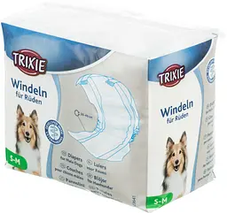 Підгузки для собак Trixie S-M обхват 40-46 см TX-23641