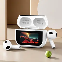 Навушники бездротові XO X47 Smart TWS Earbuds 4nd Generation Білі - мініатюра 4