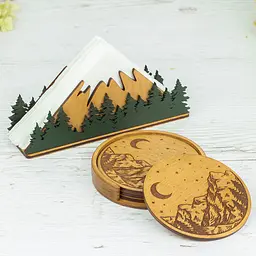 Дерев'яна серветниця VANZA FUJI Oak - мініатюра 2