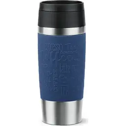 Термокружка Tefal Travel Mug Classic, 360 мл, нержавіюча сталь, синій (N2020310)