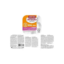 Вологий ветеринарний корм для собак Integra Protect Renal with Pork моно свинина, при захворюваннях нирок, 150 г - мініатюра 2