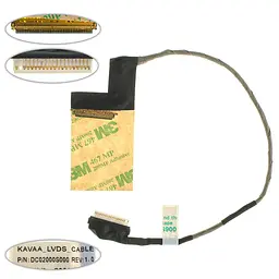 Шлейф матриці для ноутбука TOSHIBA (NB200 NB205) LED (DC02000S000)