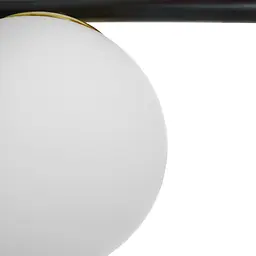 Люстра Brille молекула підвісна Е27 60W BK (BR-01 624S/9) - мініатюра 6