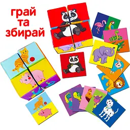 Набір кубиків Масік Розумні кубики (МС 090501-06) - мініатюра 2
