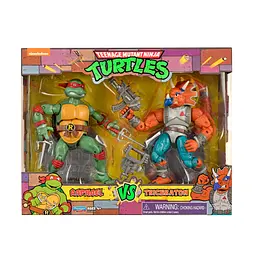 Набір фігурок TMNT Черепашки-ніндзя класичні Рафаель проти Тріцератона, 15 см (81278) - мініатюра 4