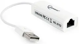 Мережевий адаптер Gembird USB 2.0 - Fast Ethernet RJ45 (NIC-U2-02) - мініатюра 2