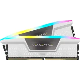 Модуль пам'яті DDR5 Corsair Vengeance RGB 2x16GB 6000MHz White (CMH32GX5M2E6000Z36W) [150013]