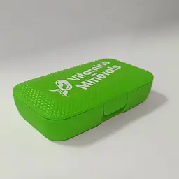 Таблетниця No Brand Vitamin and Mineral, зелений