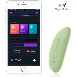 Смарт-вібратор у трусики Magic Motion Nyx Green - мініатюра 2