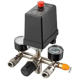 Прессостат реле тиску для компресора в зборі Intertool PT-9097 380 В
