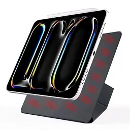 Обкладинка BeCover Ultra Slim Origami Magnetic з кріпленням Apple iPad Pro 12.9 2020/2021/2022 Black (712965) - мініатюра 4