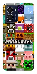 Чохол Demsky Minecraft collage для HMD Pulse Pro