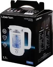 Електрочайник LEK-6830, White LIBERTON teh0020870 - мініатюра 9